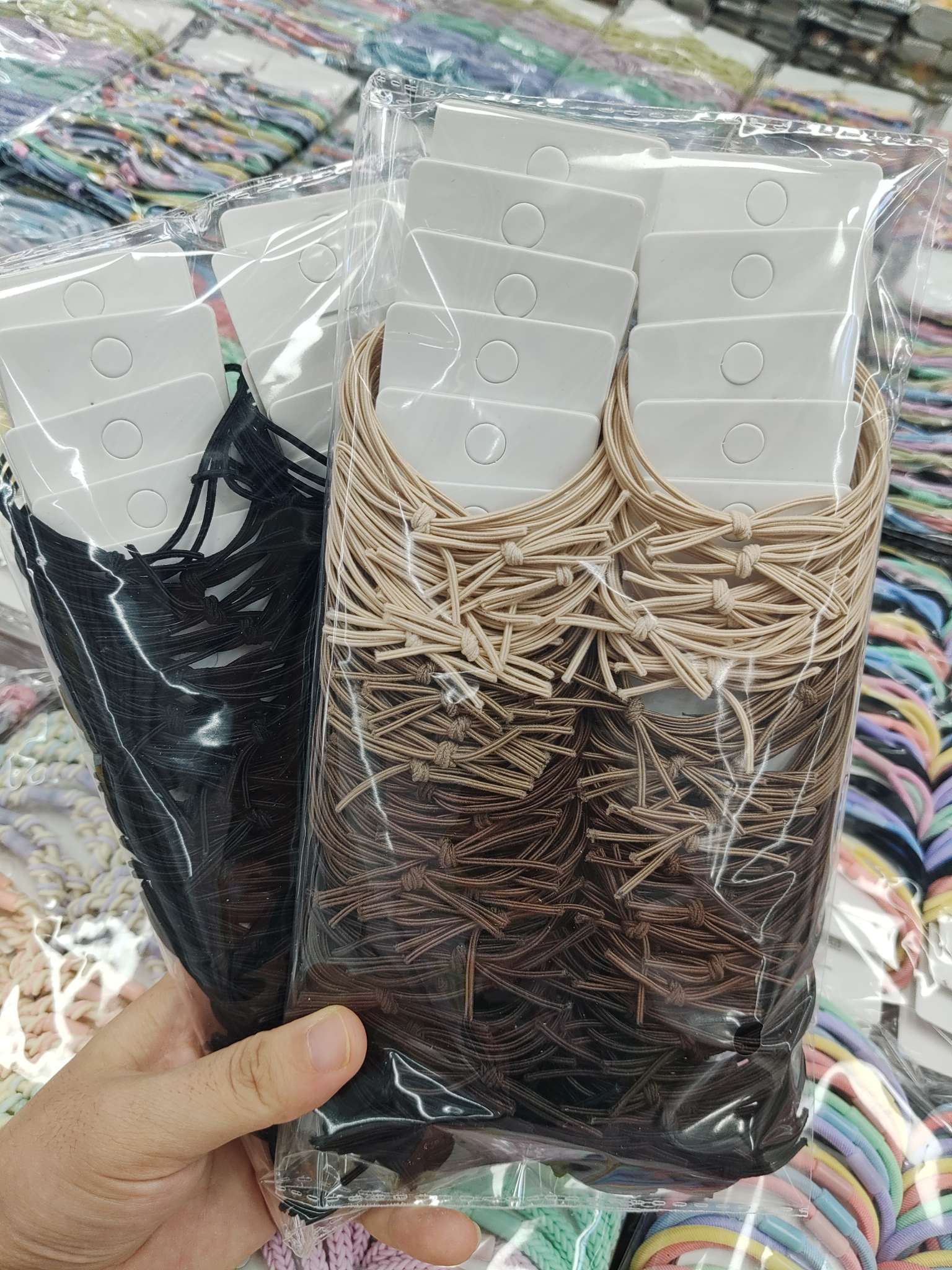 时尚发圈基础发圈头绳头饰发饰品简约百搭学生发圈素圈潮流款成人用品西布伦发布新款头绳饰品头绳饰品发圈网络爆款皮筋 头绳饰品细节图