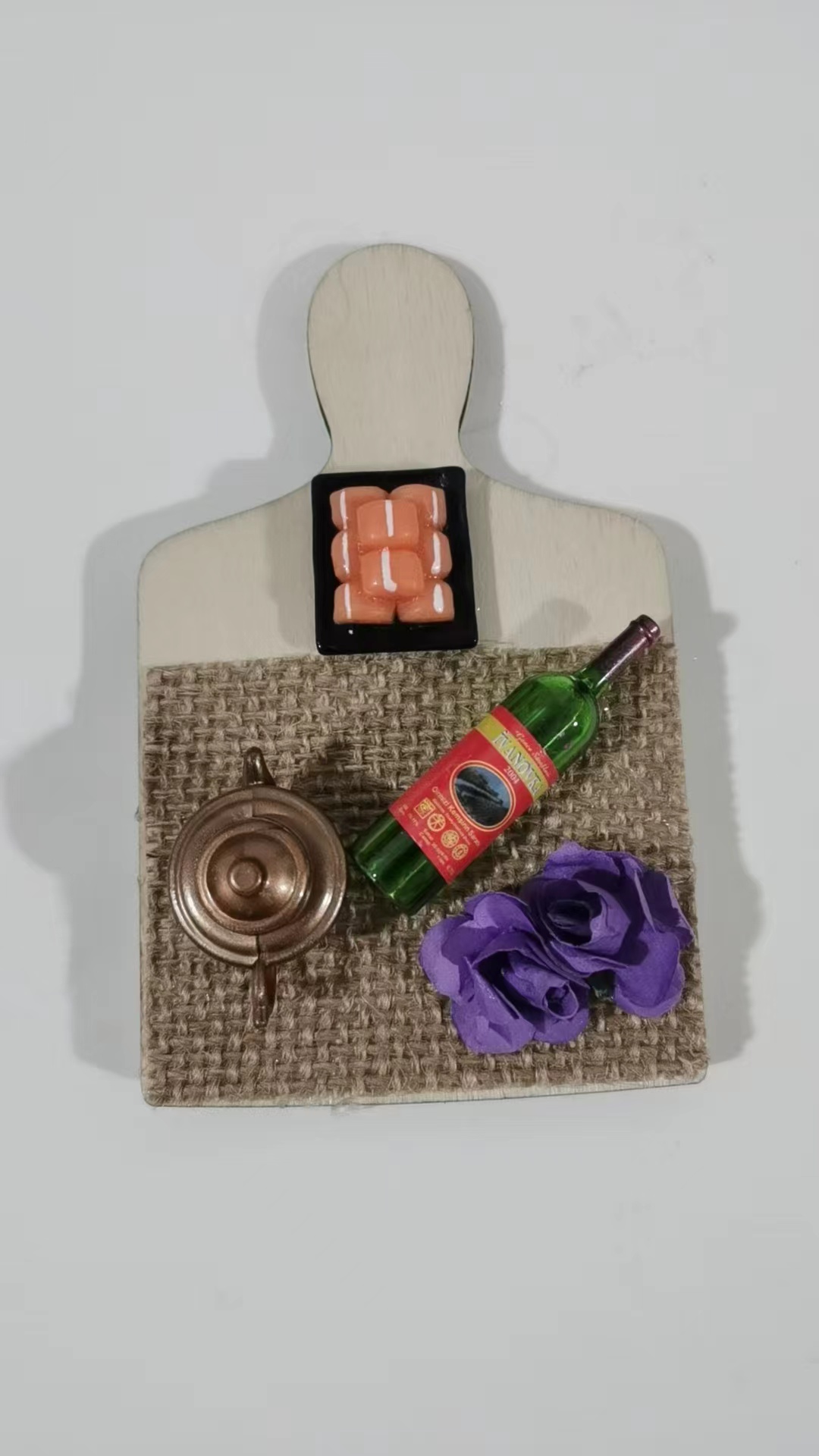 萌粒树脂香炉工艺品人物文创礼品DIY树脂鱼尾树脂工艺品树脂香炉创意摆件