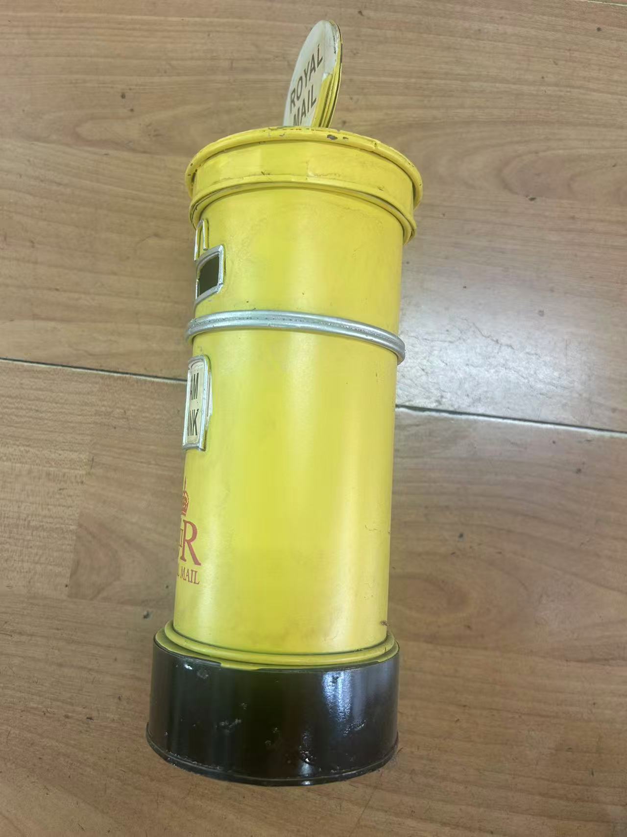 铁艺 邮式 摩托车 工艺品纸巾盒铁艺老爷车飞机工艺品创意家居欧式金属现代轻奢办公室桌面摆件手工白底实物图