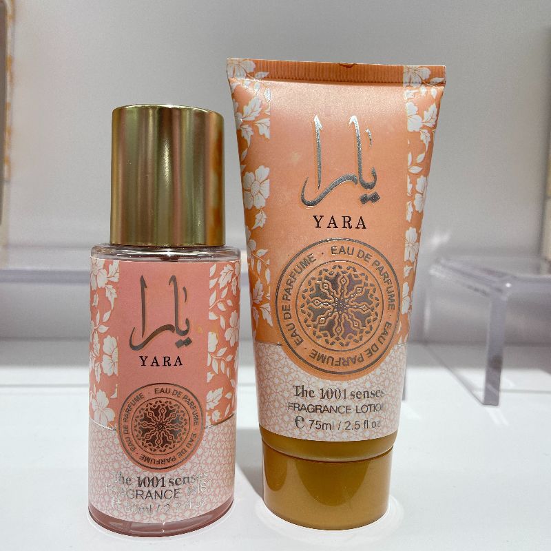 YARA Fragrance Water + Body Lotion 80ML Fragranc Mist&75ML fragrance Lotion set Specification image