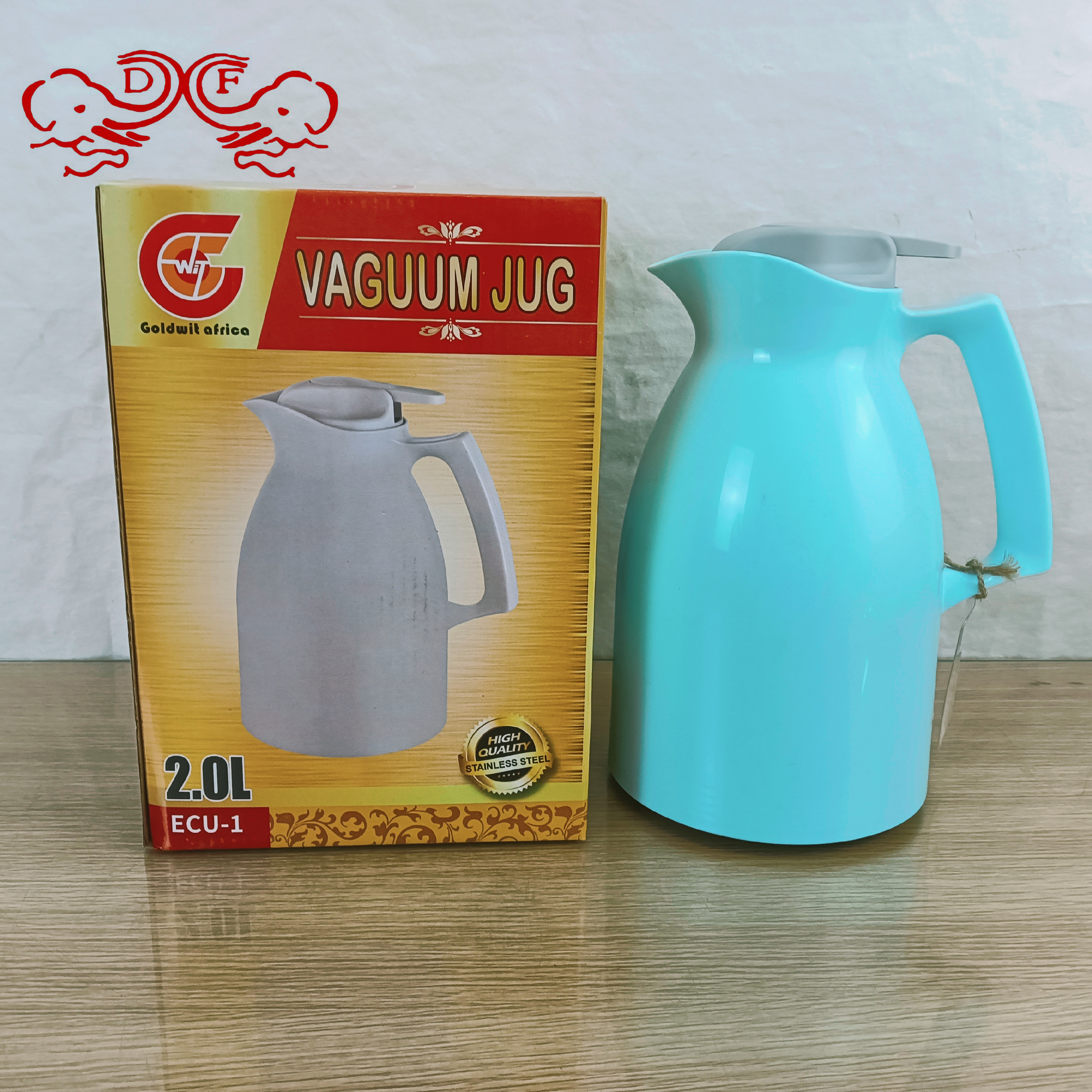 DF99315 Genuine vacuum 304 insulated kettle, suitable for home use in restaurants, living rooms, dormitories, and students. Extra-long insulated kettle, DF TRADINGHOUSE