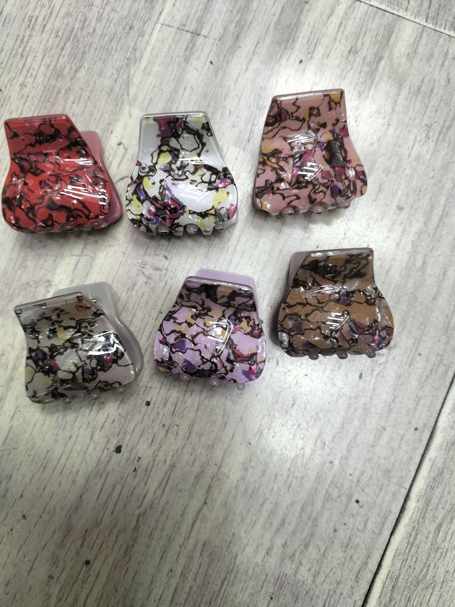 樱桃头绳水钻BB夹发梳发饰滴油毛绒配饰少女发饰品套装樱桃头绳水钻BB夹
