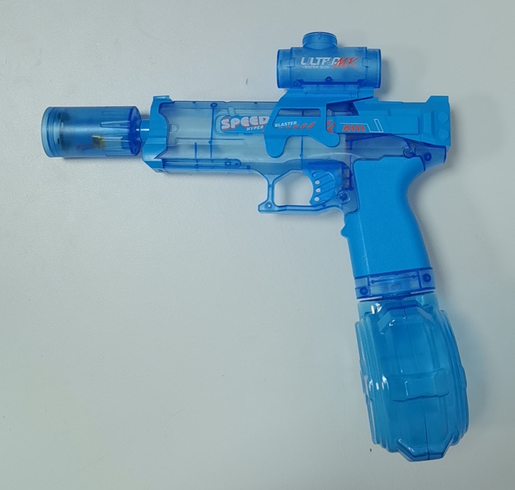 The popular light electric water gun for children, high-speed continuous firing and interlocking reloading water gun toy, 2025 new model details Picture