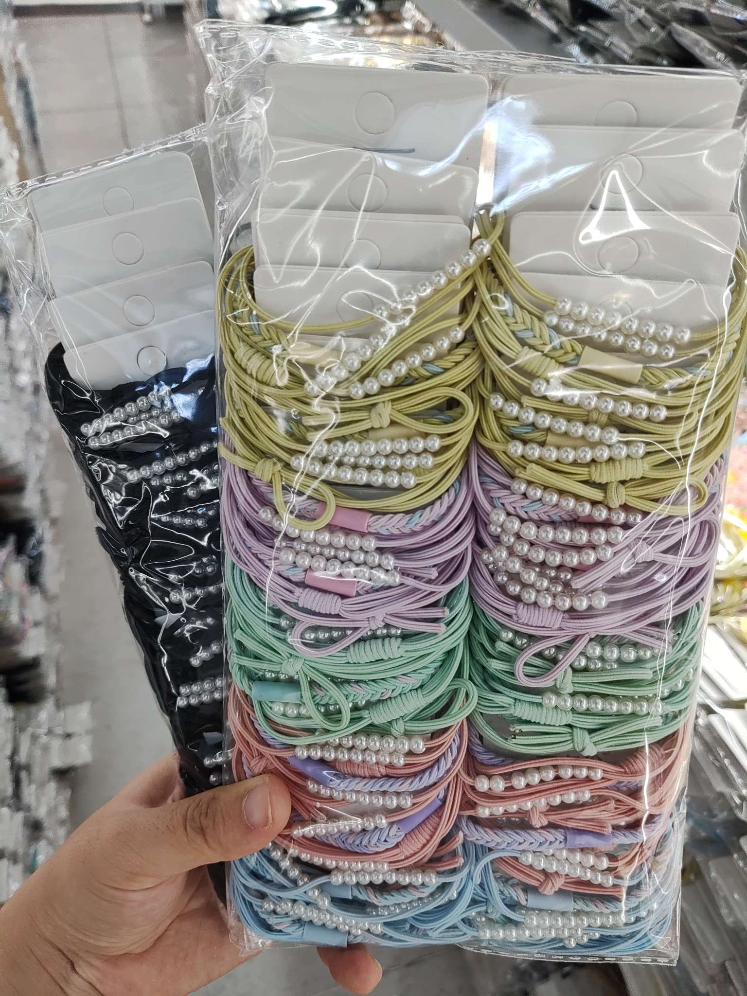 时尚发圈基础发圈头绳头饰发饰品简约百搭学生发圈素圈潮流款成人用品西布伦发布新款头绳饰品头绳饰品发圈网络爆款皮筋 头绳饰品产品图