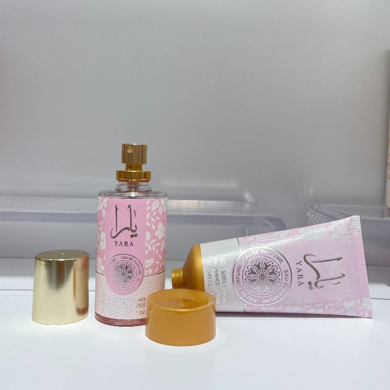 set YARA Fragrance Mist+ Body Lotion 80ML Fragrance mist +75ML fragrance Lotion set Specification image