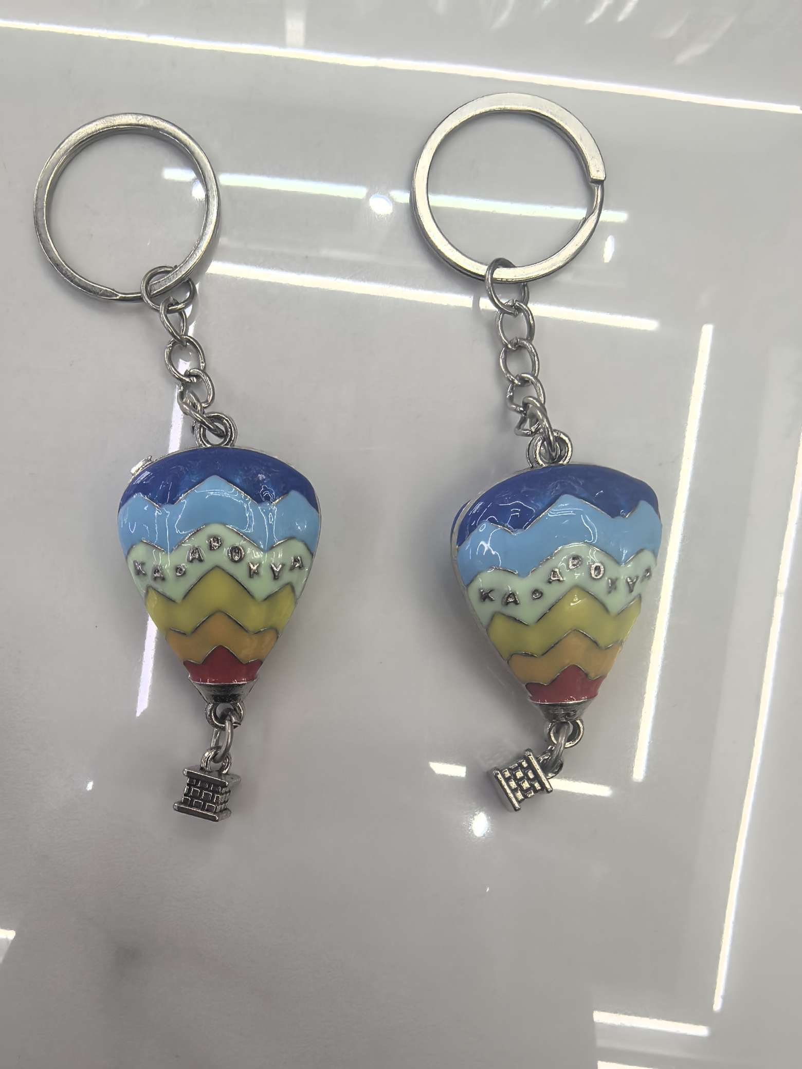 毛绒钥匙扣汽车钥匙链钥匙配饰礼品钥匙扣透明衣服款时尚可爱