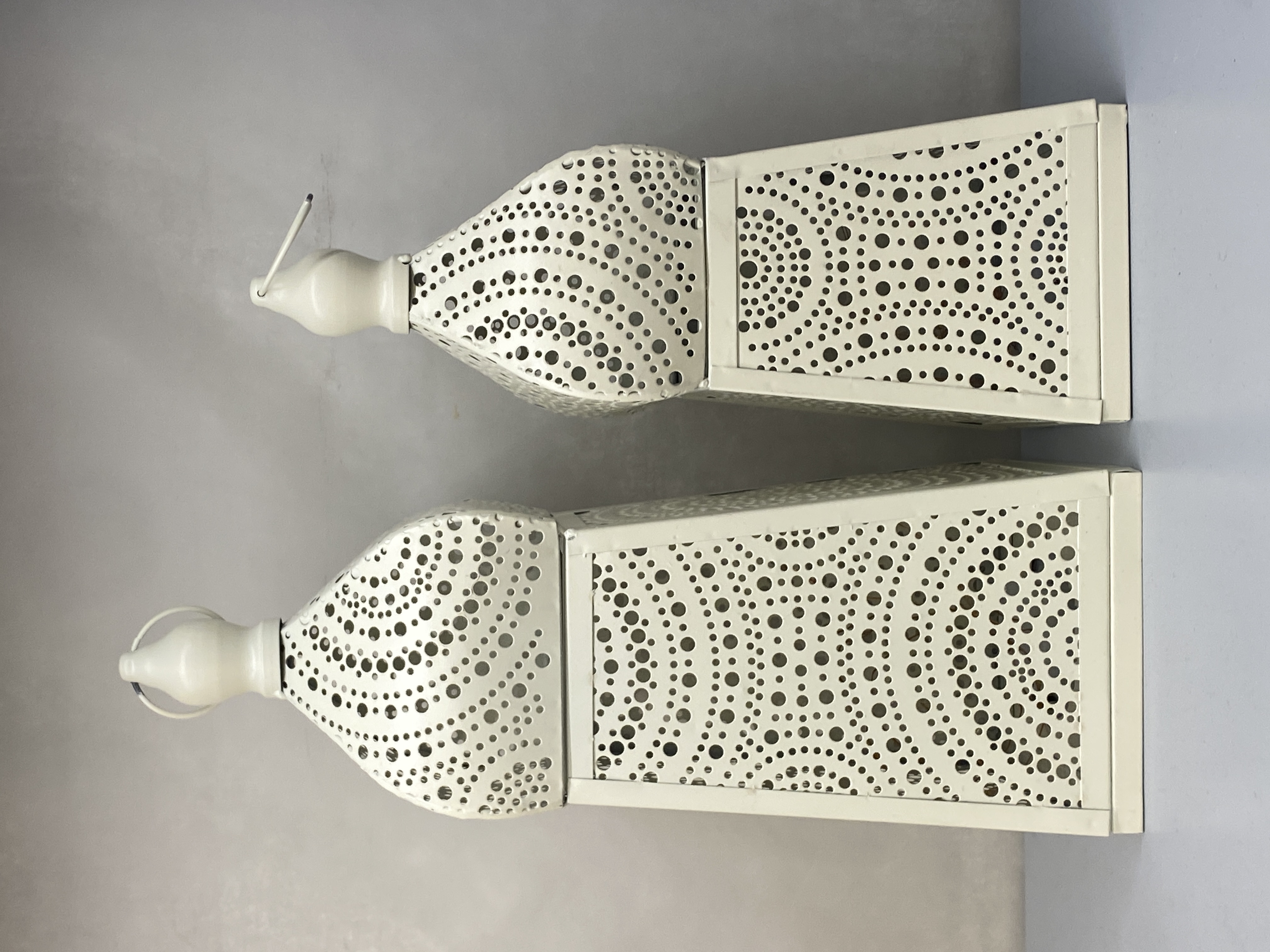 中东铁艺风灯摩洛哥风格家居婚礼装饰镂空金属创意烛台摆件