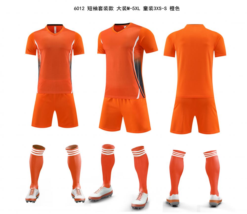 YMG-6012 Football Training Uniform Set (Adult + Children) Football jerseys details Picture