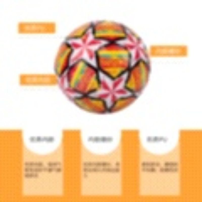 新品5号足球成人比赛训练EVA足球机缝品质细节图