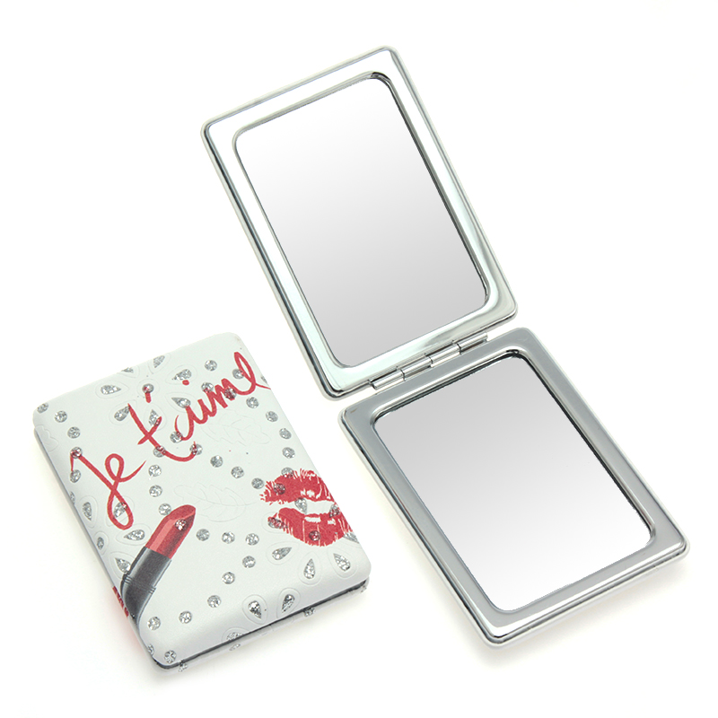 镜子/镜梳/LED化妆镜/防碎镜子/折叠多面镜细节图