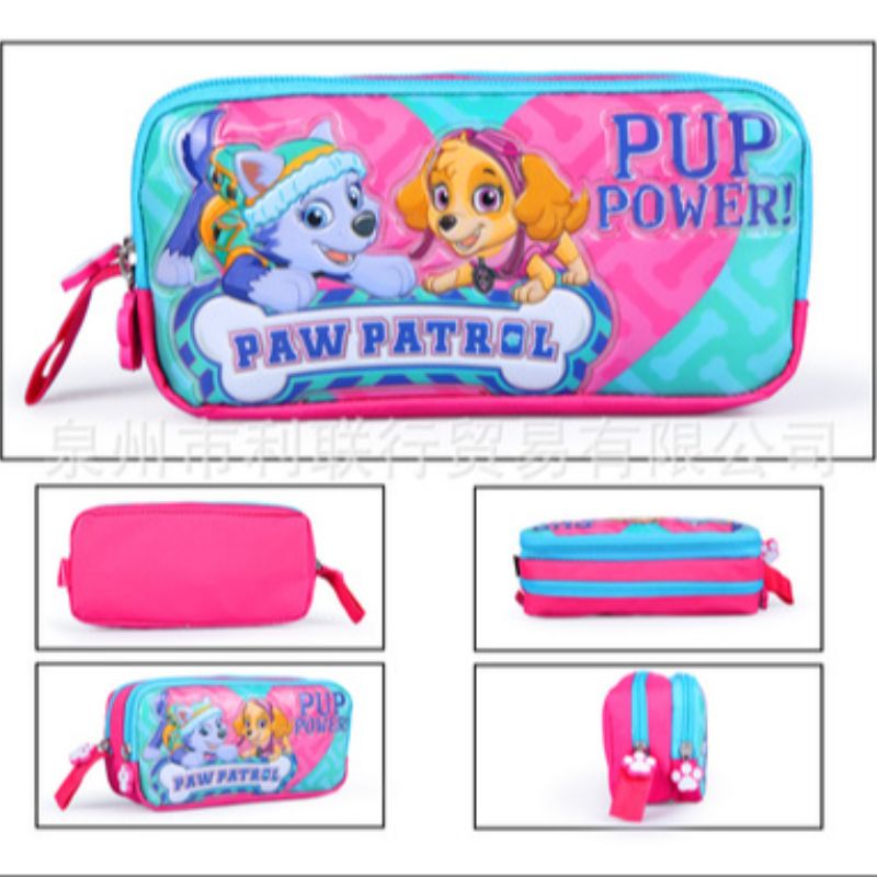 汪汪队小学生笔袋狗狗巡逻队男女幼儿园学前收纳袋文具铅笔盒
