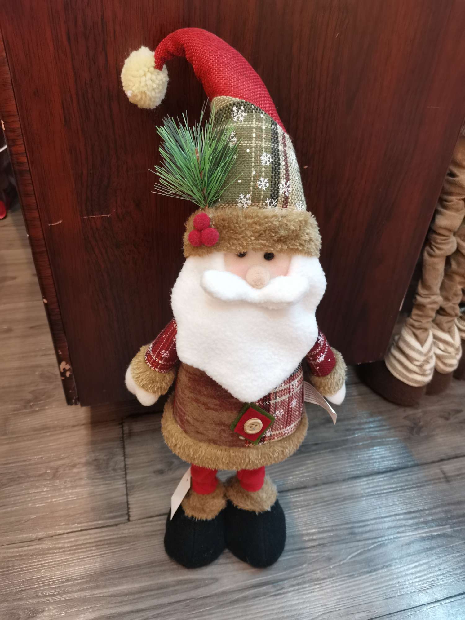 514站姿老人 雪人 麋鹿伸缩款 圣诞装饰工艺品