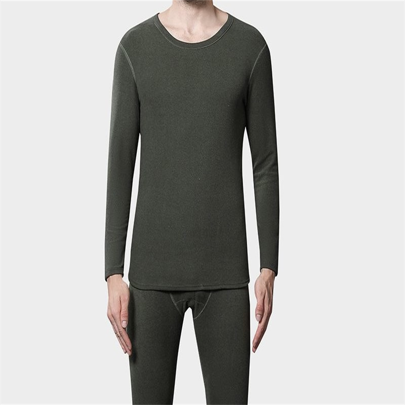 义乌好货 美体保暖内衣套装修身显瘦提花男士中厚保暖内衣2025新款内衣