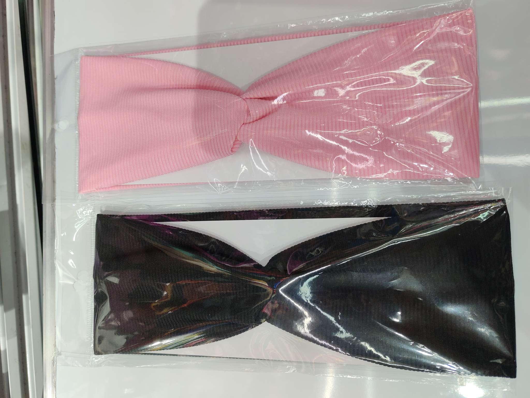 欧美风格发带半交叉针织仿棉发带头饰配饰