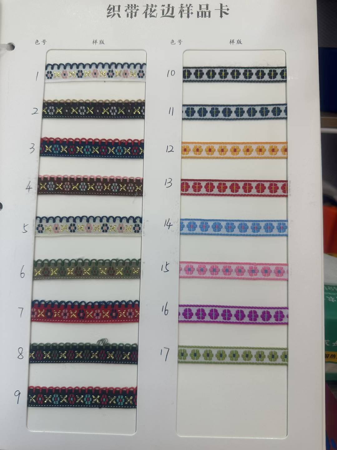 Lace trim clothing accessories, handmade nylon clothing decoration, ethnic style lace small flower borders