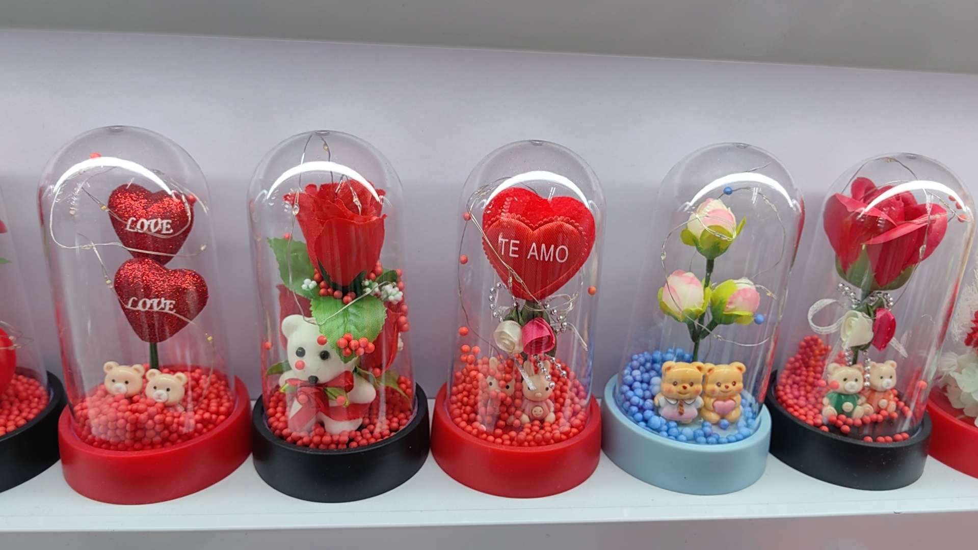 情人节工艺品灯礼品创意灯装饰品白底实物图