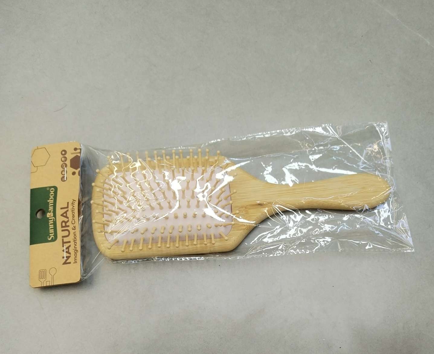 【 Jiehao Bamboo and Wood 】 Jiehao Bamboo and Wood Products square airbag combs and wooden combs Specification drawing