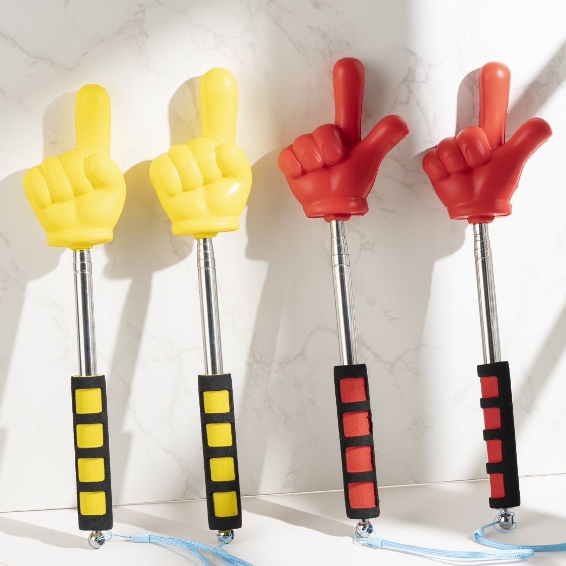 新款指东看西软软大手点赞游戏玩具卡通手指棒休闲派对整蛊游戏