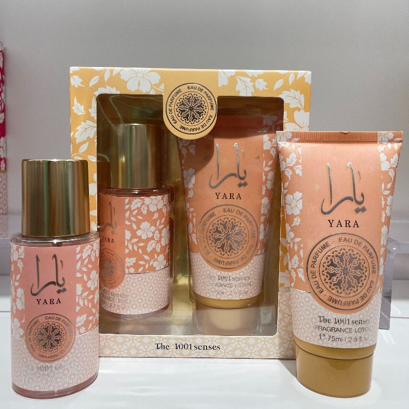 YARA Fragrance Water + Body Lotion 80ML Fragranc Mist&75ML fragrance Lotion set Item Picture