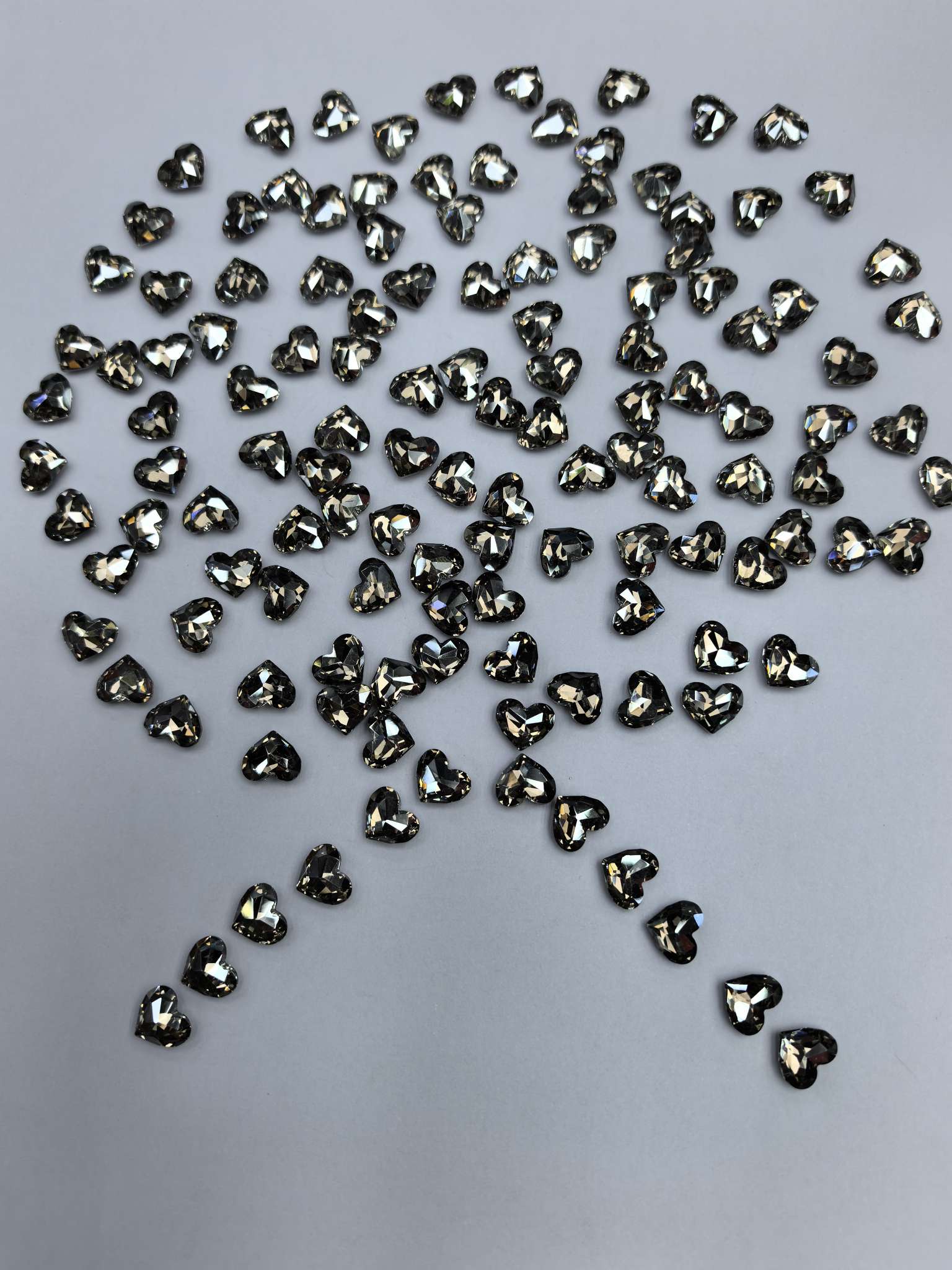 Jinli Crystal Silver Phantom Series 8.5*10 Heart 0260