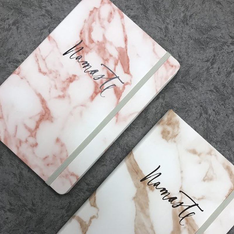 a5创意记事本批发大理石纹裱装笔记本跨境专供文具本子印logo42222
