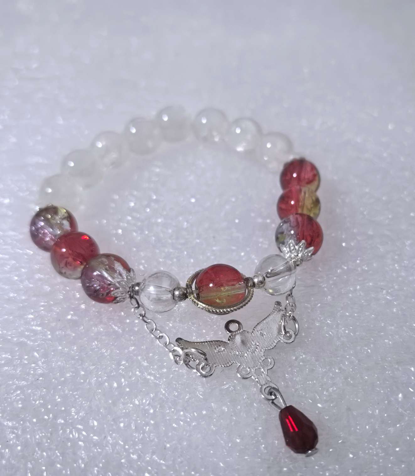 Pulsera de moda cadena de mano pulsera de cristal joyas de mano para mujeres versión coreana simple 100 accesorios de mano tendencia cadena de mano accesorios regalo details Picture