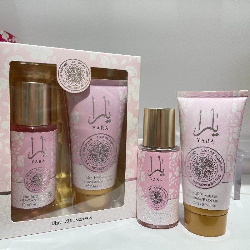 set YARA Fragrance Mist+ Body Lotion 80ML Fragrance mist +75ML fragrance Lotion set Application Scenario