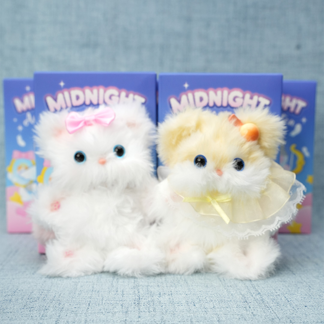 Midnight Angel Kitten DIY Twisty Stick material Pack Blind Box Cute Cat Make by yourself, full of achievement. There are teaching videos, even beginners can do it without any problem Specification image