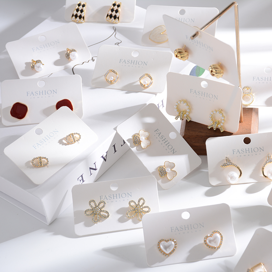 批发银针耳钉地摊精品店韩版个性东大门耳环网红爆款耳饰女饰品