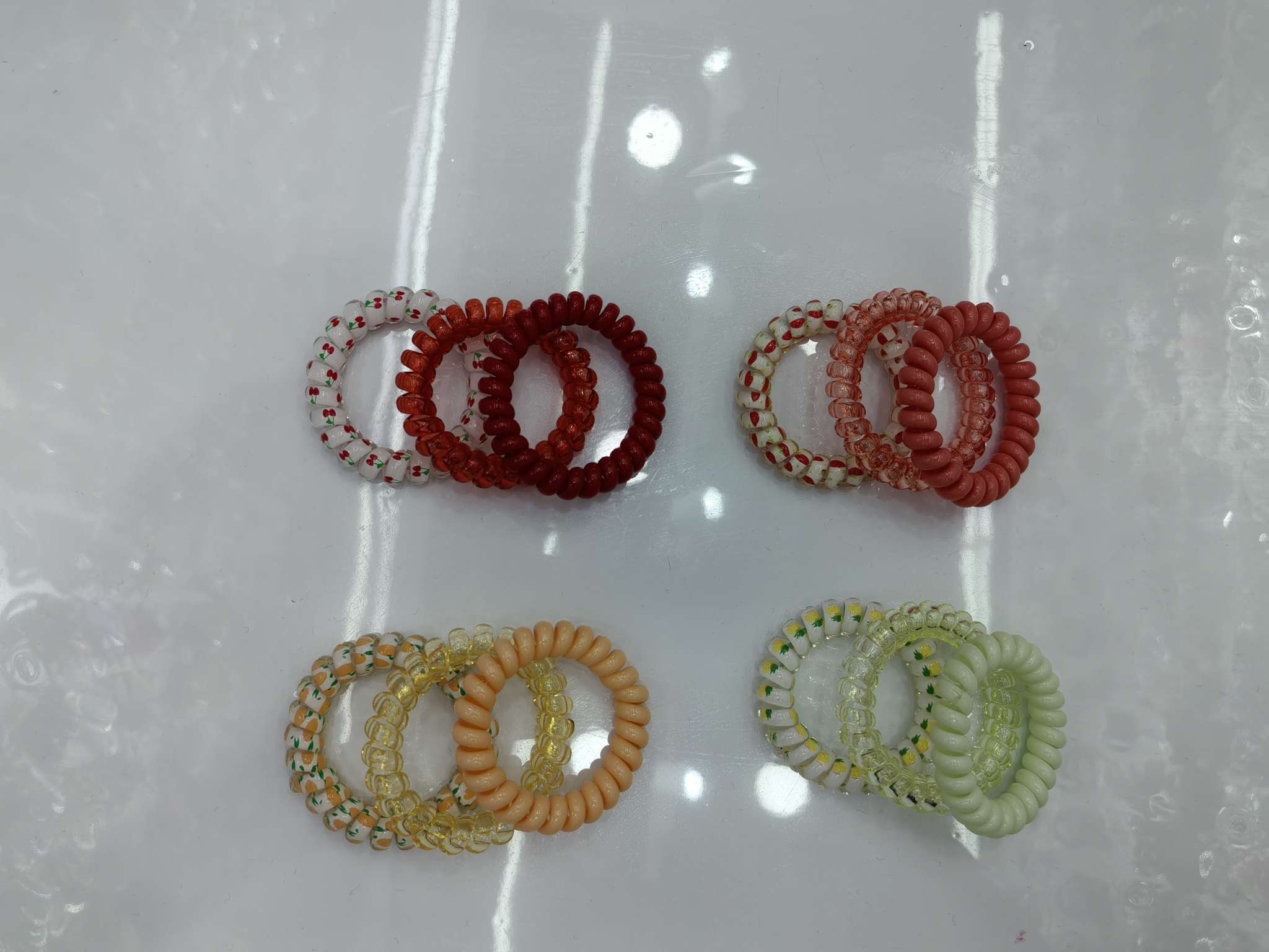 Large intestine hair bands, hair ties, hair accessories, Korean simple hair bands, hair bands, large intestine hair bands, versatile student hair accessories Specification image