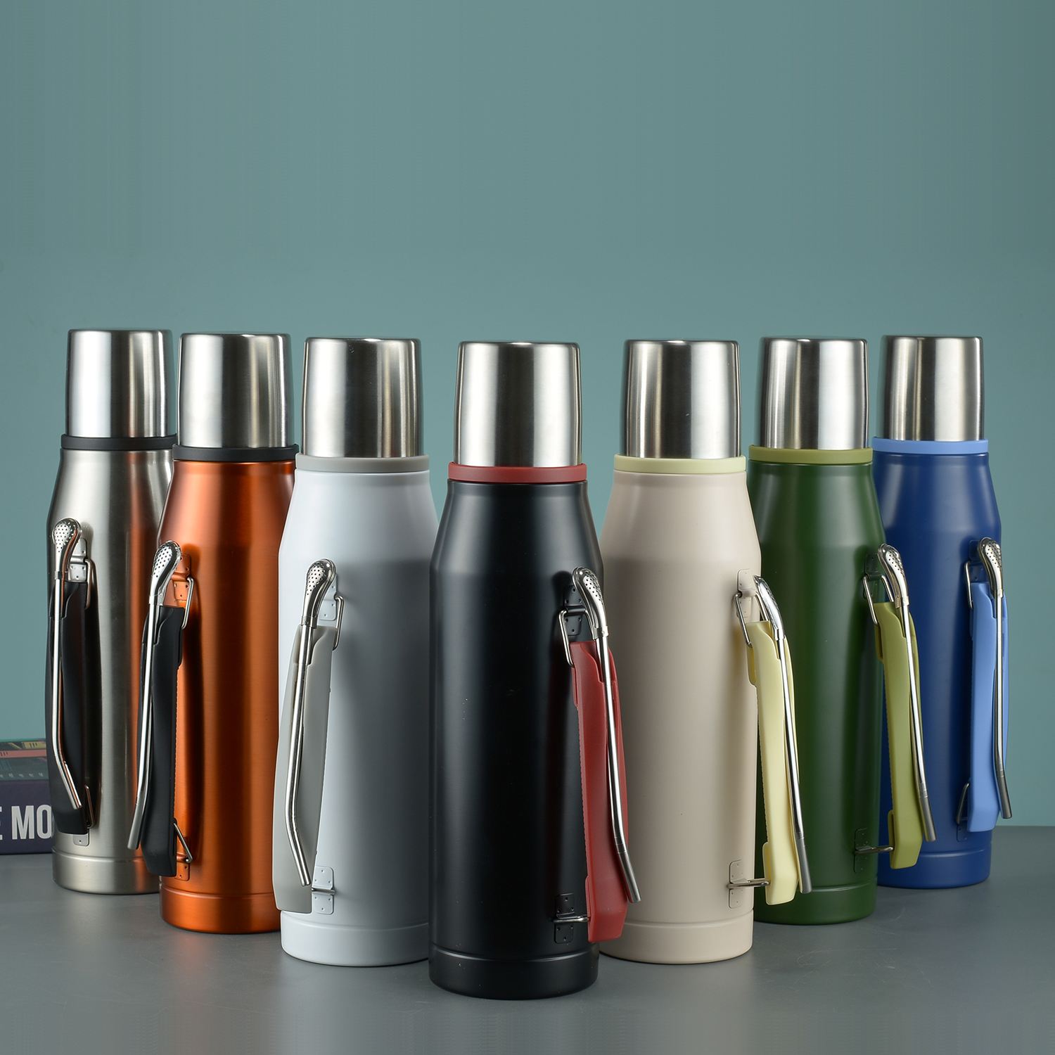 New large pot 1400ml insulated pot, insulated cup 304 double-layer stainless steel portable vacuum insulated pot, water bottle insulated flask pic 2