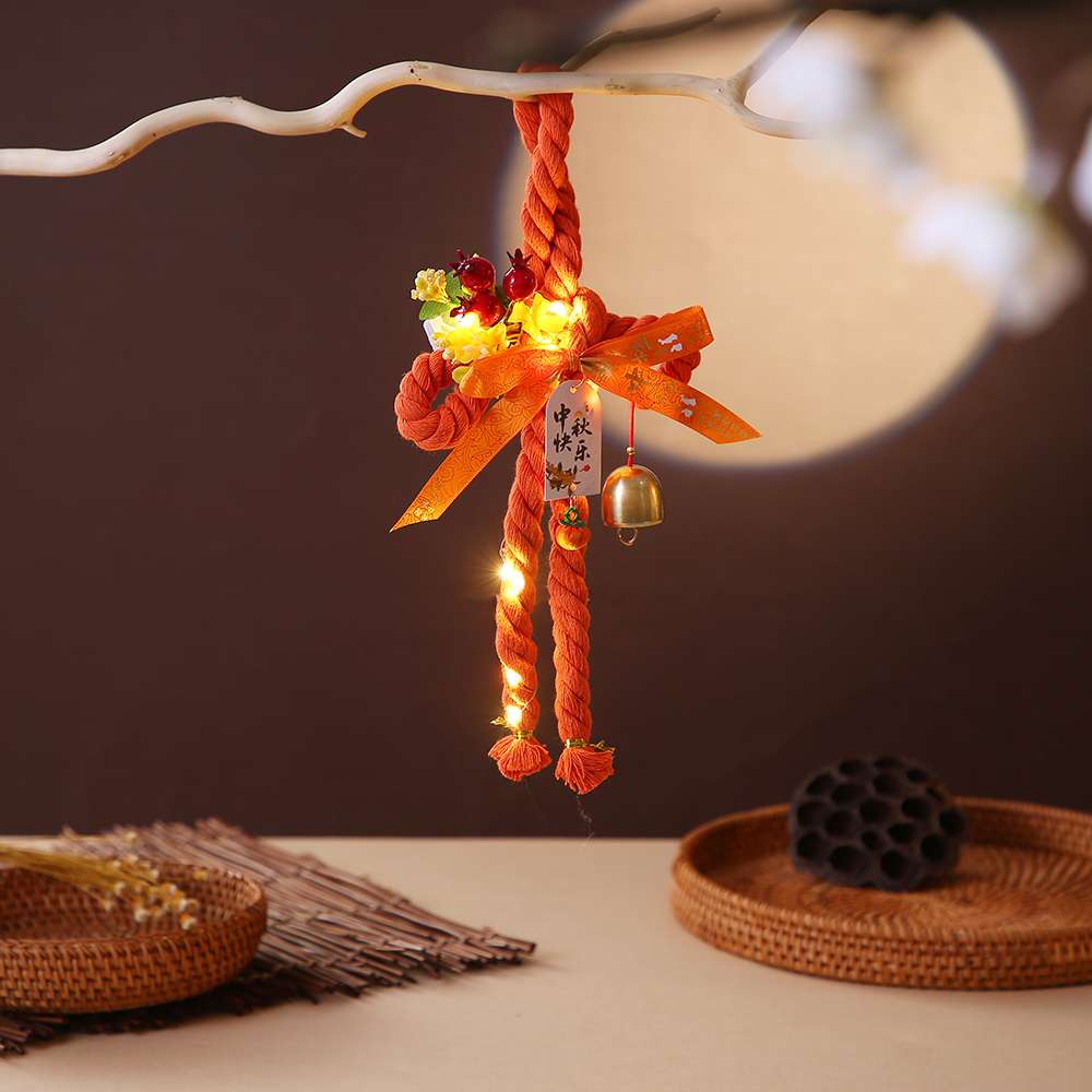 Mid-Autumn Festival Chinese knot pendants, office cultural festival supplies, Chinese red money bags, festive decorations, Chinese knots, Chinese knot pendants, Chinese red festival supplies, festive Chinese red Chinese knot pendants, Chinese knot festival supplies, festive details Picture