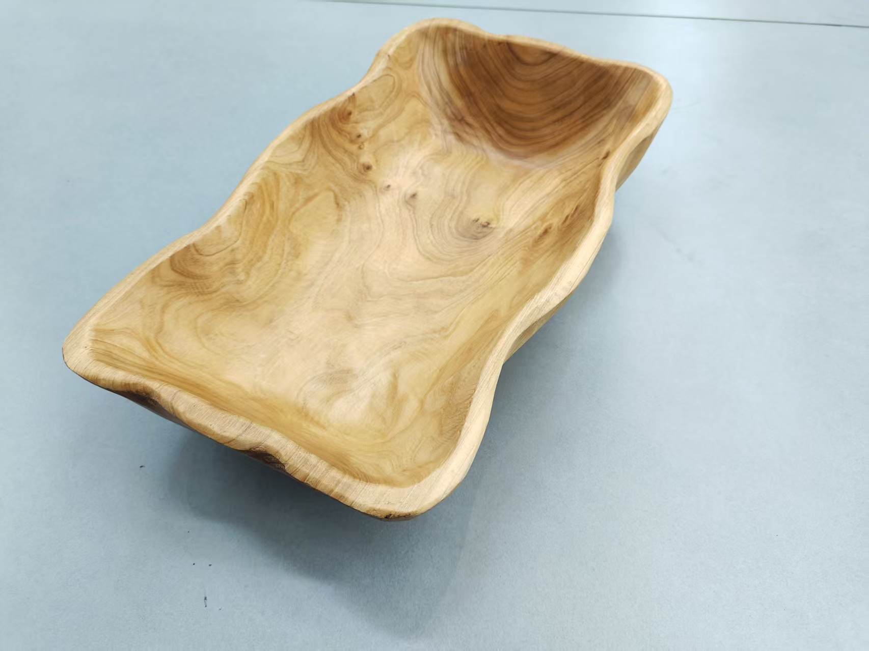 实木果盒/越南零食/塑料电镀果盘/水晶球碎石金字塔/托盘摆件产品图