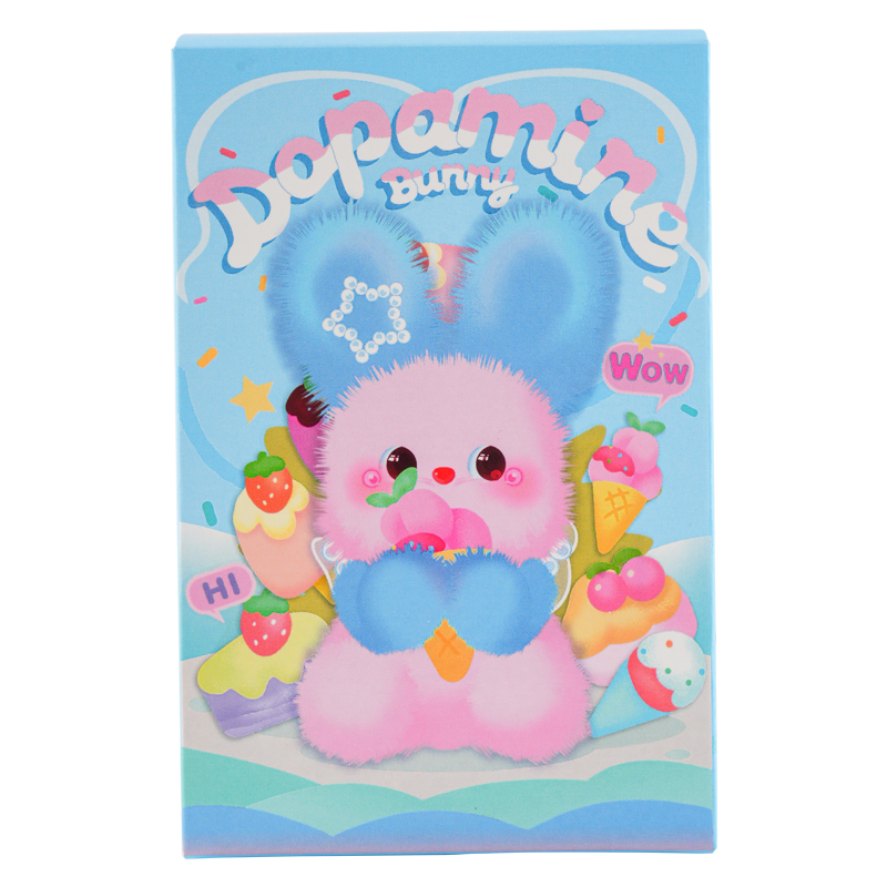 Dopamine Rabbit DIY Twisty Stick material Pack Blind Box can be used as a pendant to hang on the keychain of the bag. It needs to be made by yourself. One box contains 6 pieces Application Scenario