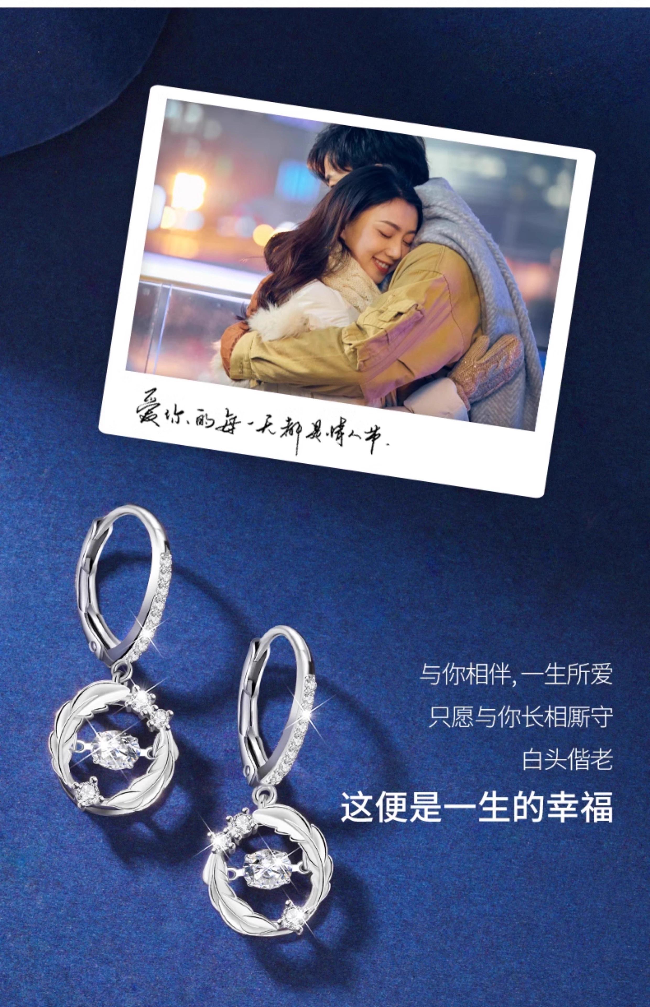 Mosan stone diamond earrings, women's pure silver stud earrings, earrings and pendants, elegant, light luxury and exquisite, 2025 new bestsellers, high-end feel details Picture