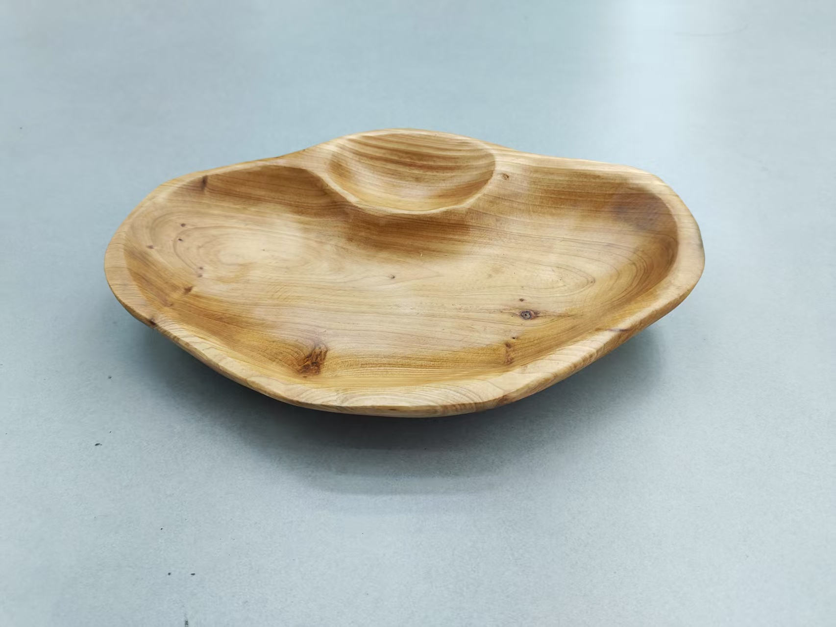 实木盘不规则碟子坚果干果盘碟实木餐具民宿瓜子异形蛋糕零食盘鱼盘17白底实物图