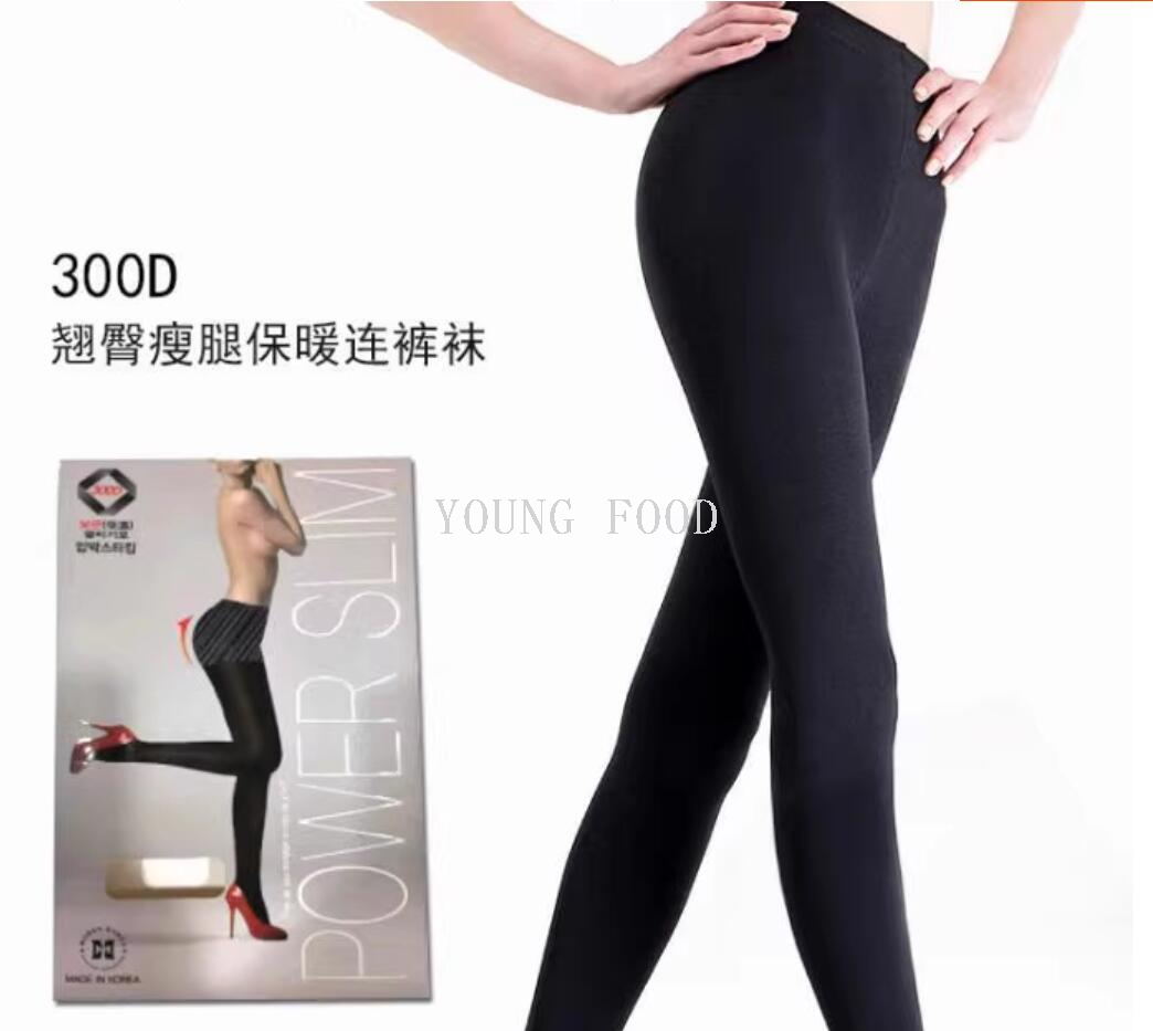 批发MOHEN韩国进口翘臀瘦~腿保暖连裤袜打底袜防勾丝女士裸感300D详情2