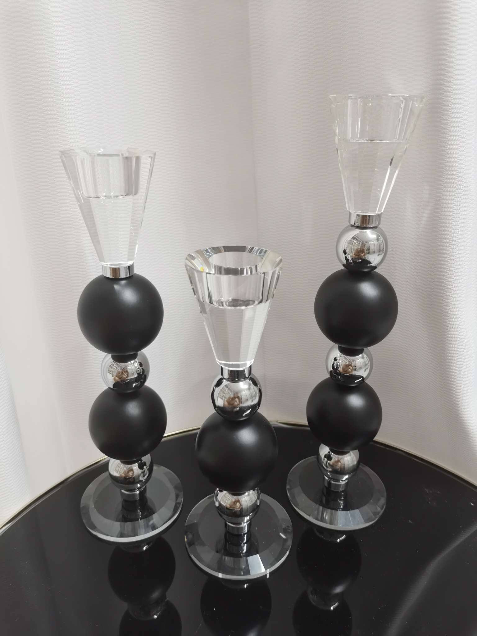 工艺品礼品装饰器皿蜡烛台蜡烛杯电镀多肉塑料花盘实木果盒干花香味 情人节摆件蜡烛台蜡烛杯