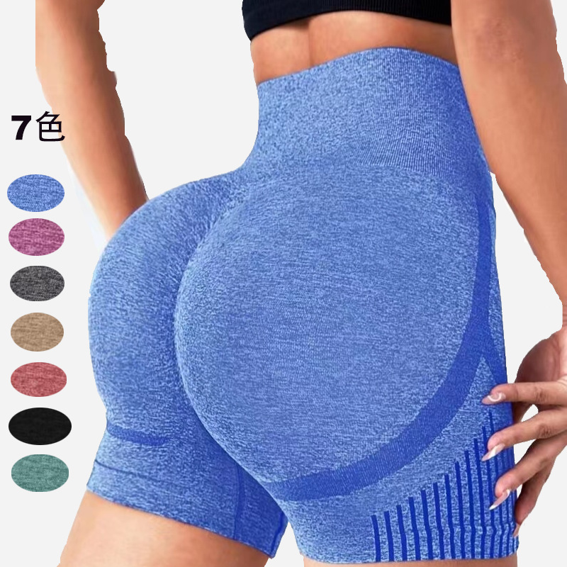 Cross-border large-sized foreign trade solid color shaping pants, belly tightening pants, slimming shaping underwear, three-inch pants, pressure pants, women's style, English washable label full figure