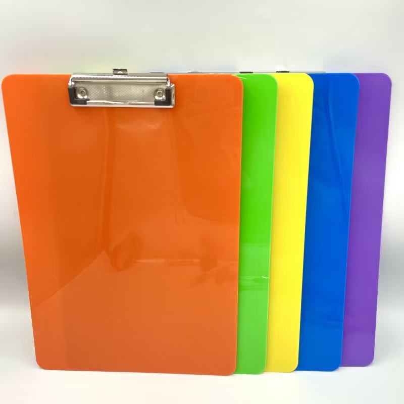 Solid color board, folder, A4 board, student writing pad, notebook, drawing board, menu, invoice board pic 2