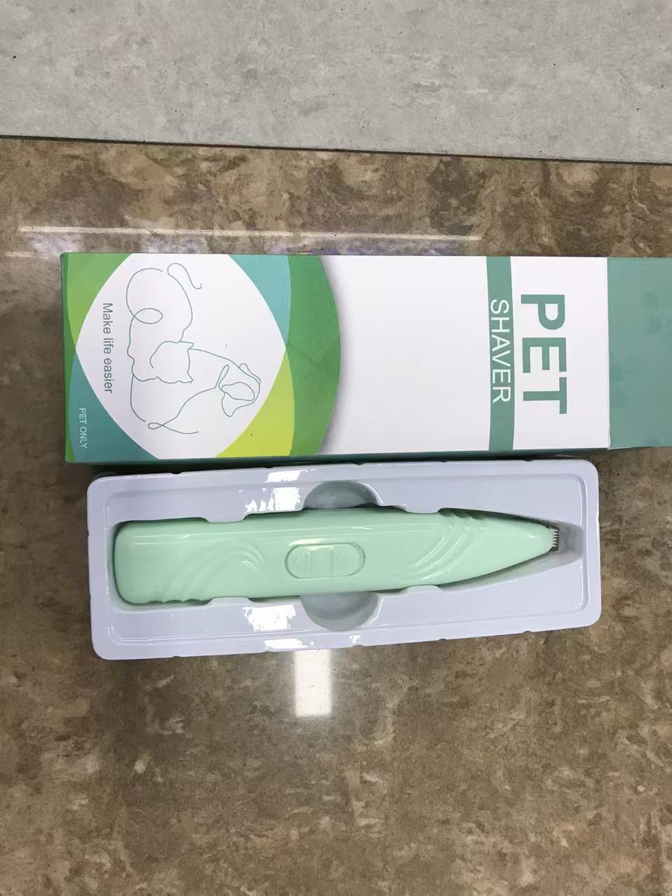 Pet foot hair remover, pet dog and cat charging hair remover, digital display dual-speed pet electric clipper Specification image