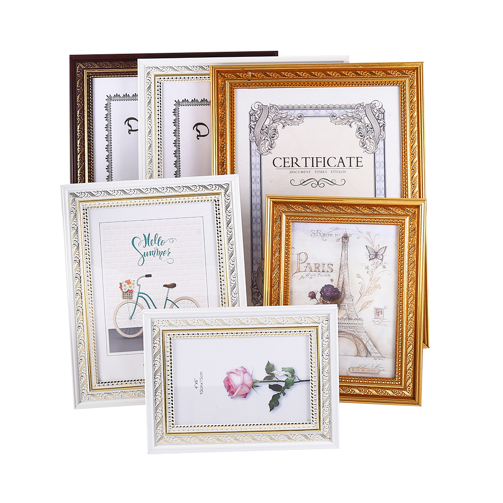 ps环保相框10*15cm 15*20cm 13*18cm摆台相框照片框A3A4证书框