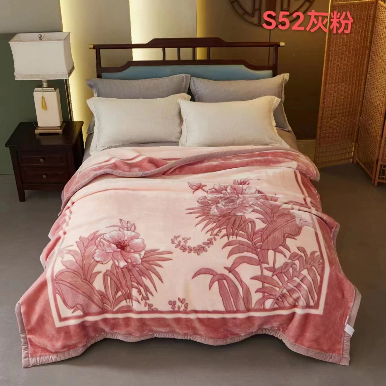 Angora blanket Coral fleece blanket thickened and warm, Razer Cloud blanket gift blanket group purchase wholesale pic 33