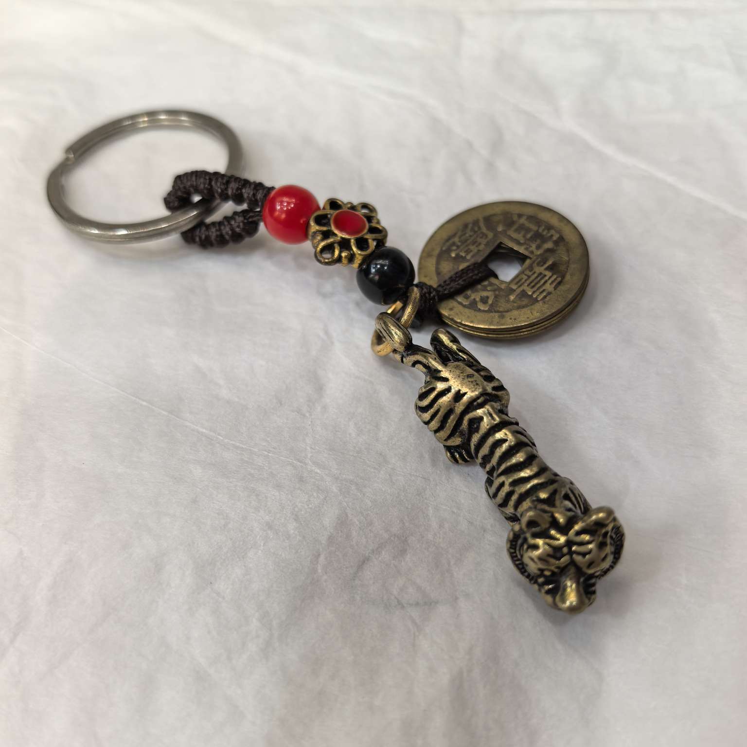 Wholesale of copper keychains, hanging ornaments and handicrafts of the 12 Chinese zodiac signs detail image 3