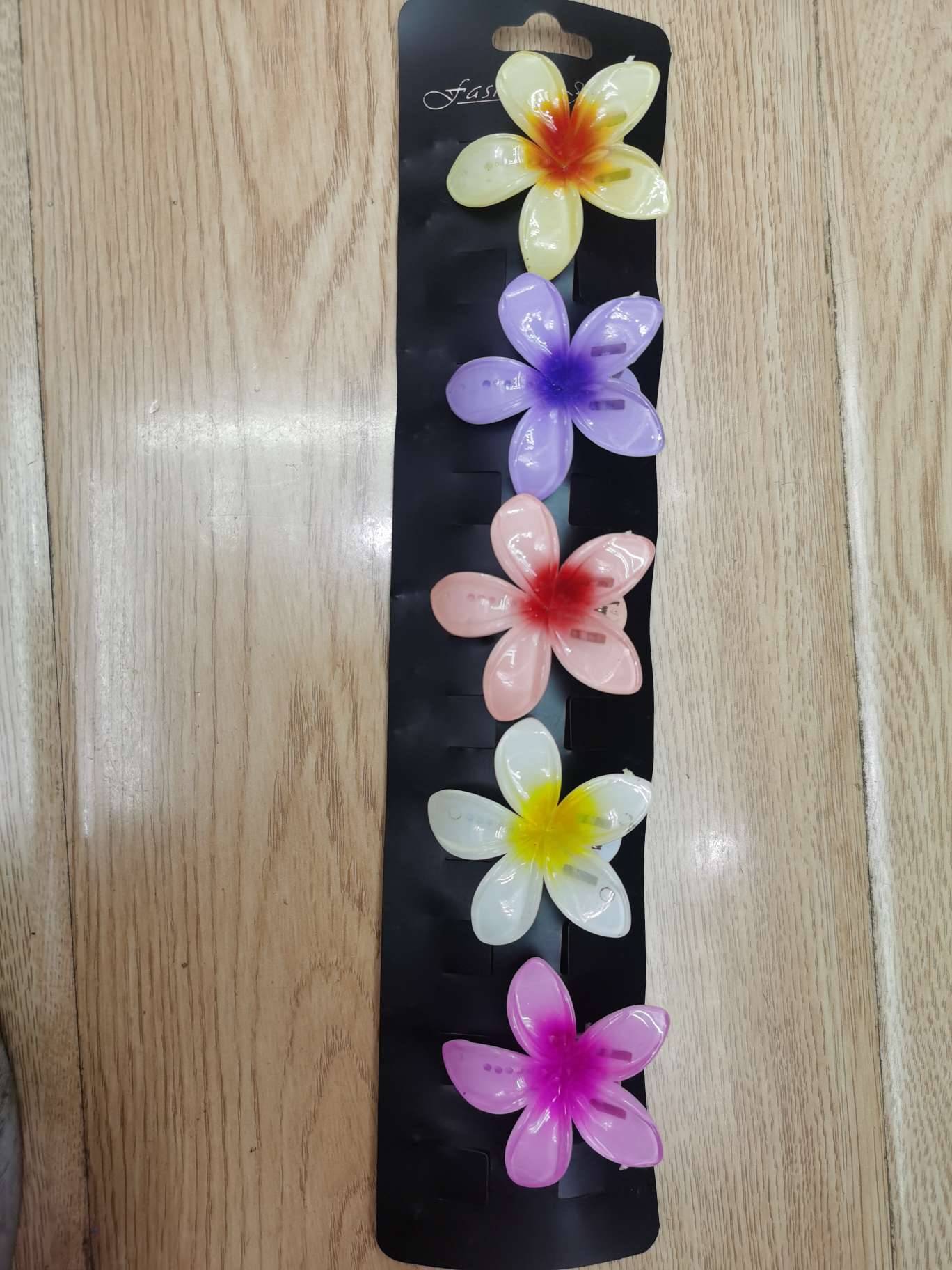 时尚流行鸡蛋花发夹，饰品详情图5