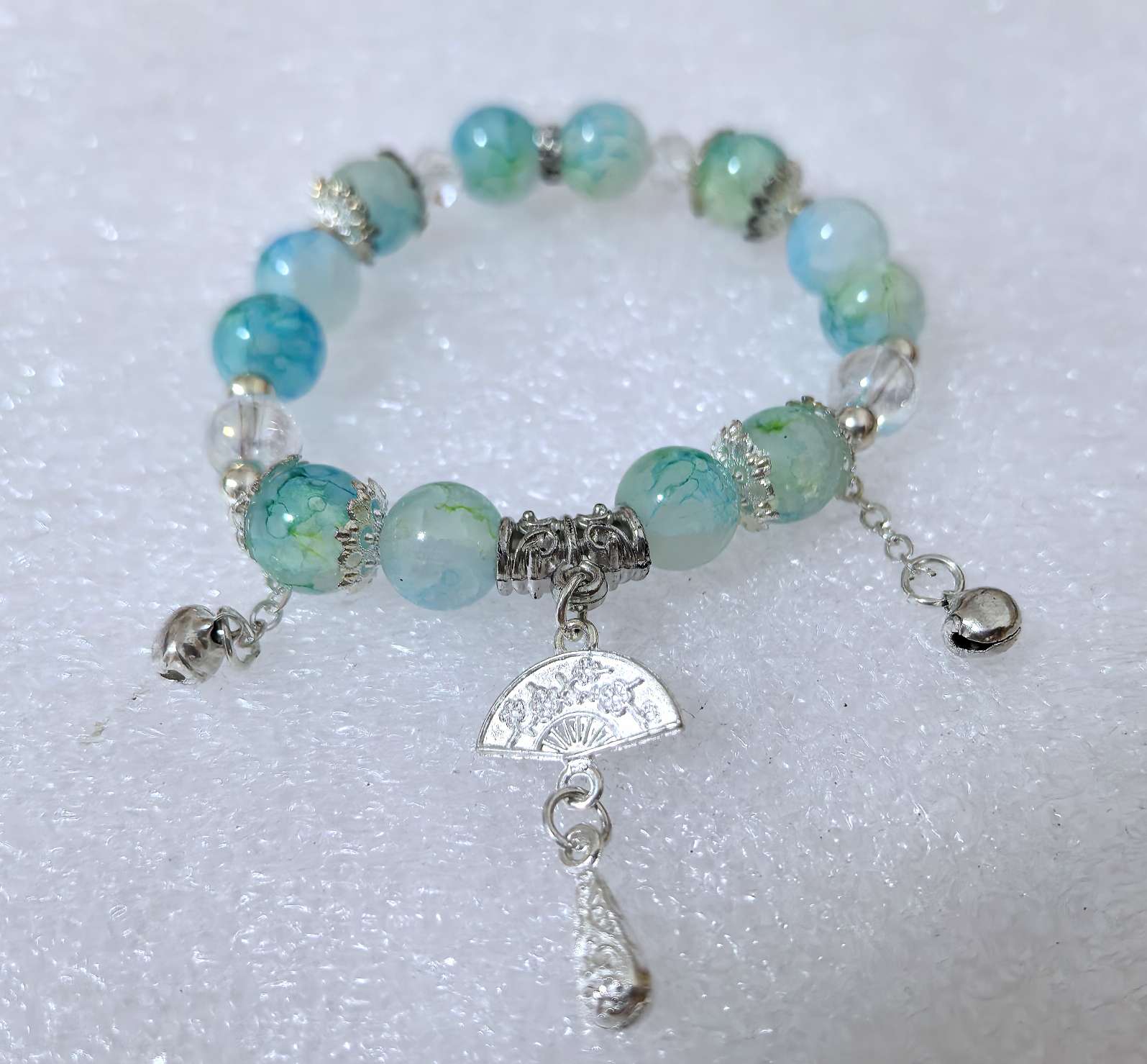 Crystal bracelet, string, fashionable jewelry, simple bracelet accessories for boys and girls, and trendy gifts
