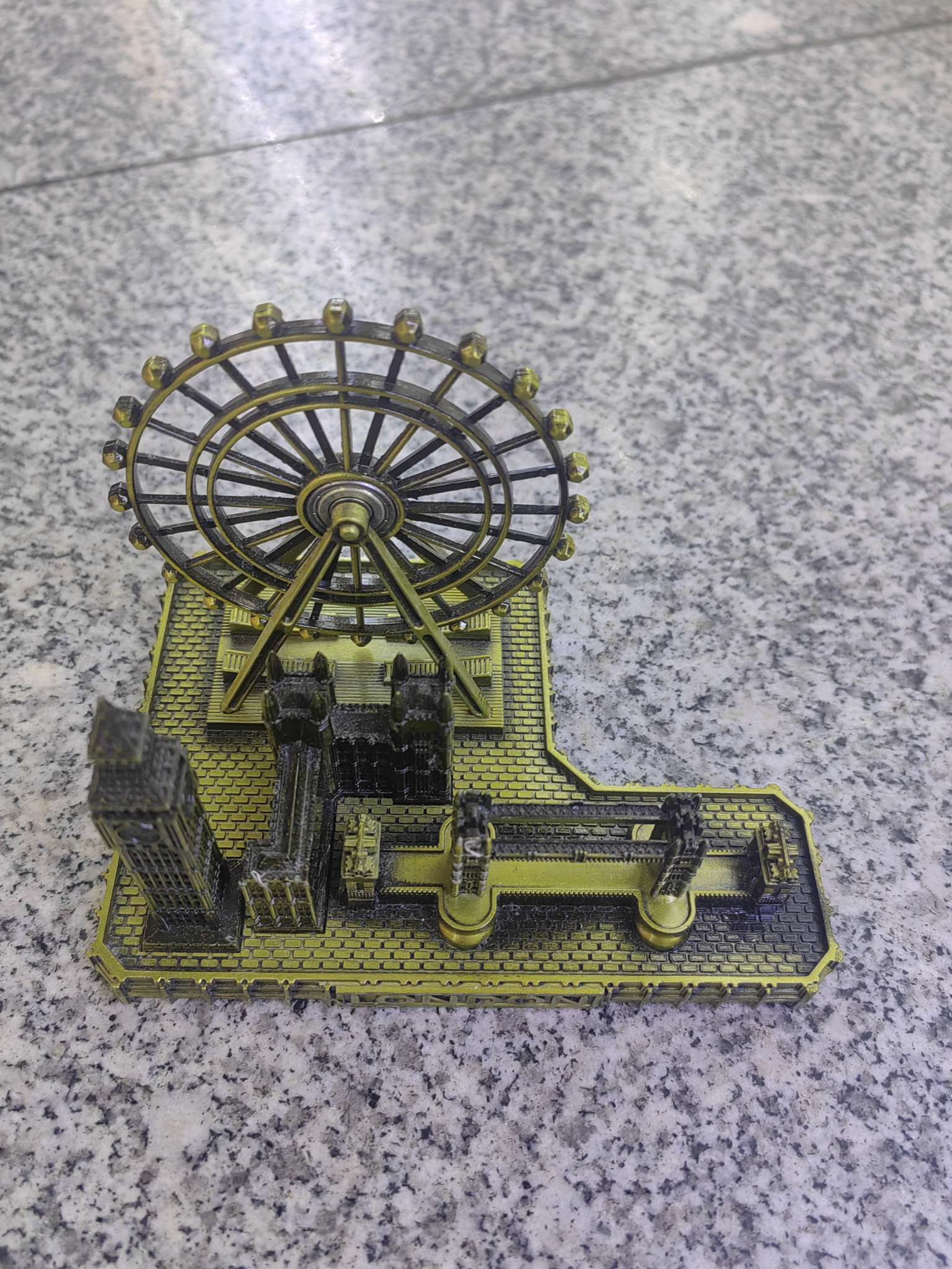 山鬼钱纯铜聚宝盆金属工艺品礼品黄金手机贴收藏摆件工艺品