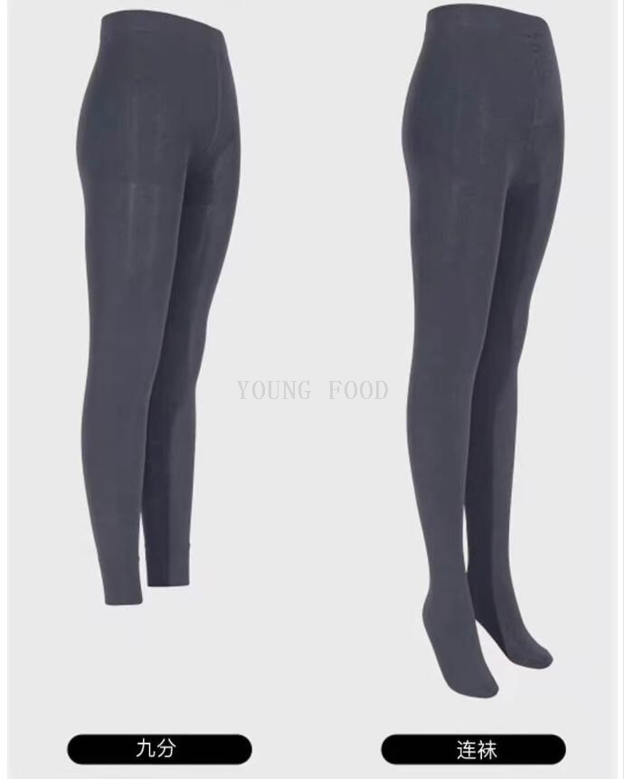 批发包邮韩国进口女士 200D瘦~腿袜石墨烯发热连裤打底裤9分丝袜详情18