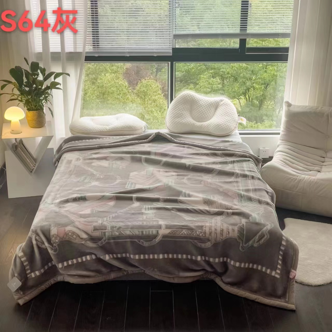 Angora blanket Coral fleece blanket thickened and warm, Razer Cloud blanket gift blanket group purchase wholesale pic 40