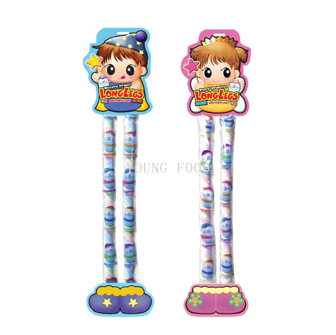 包邮菲律宾进口休闲食品糖果特色美食零食爵芙巫师王子棉花糖70g详情3